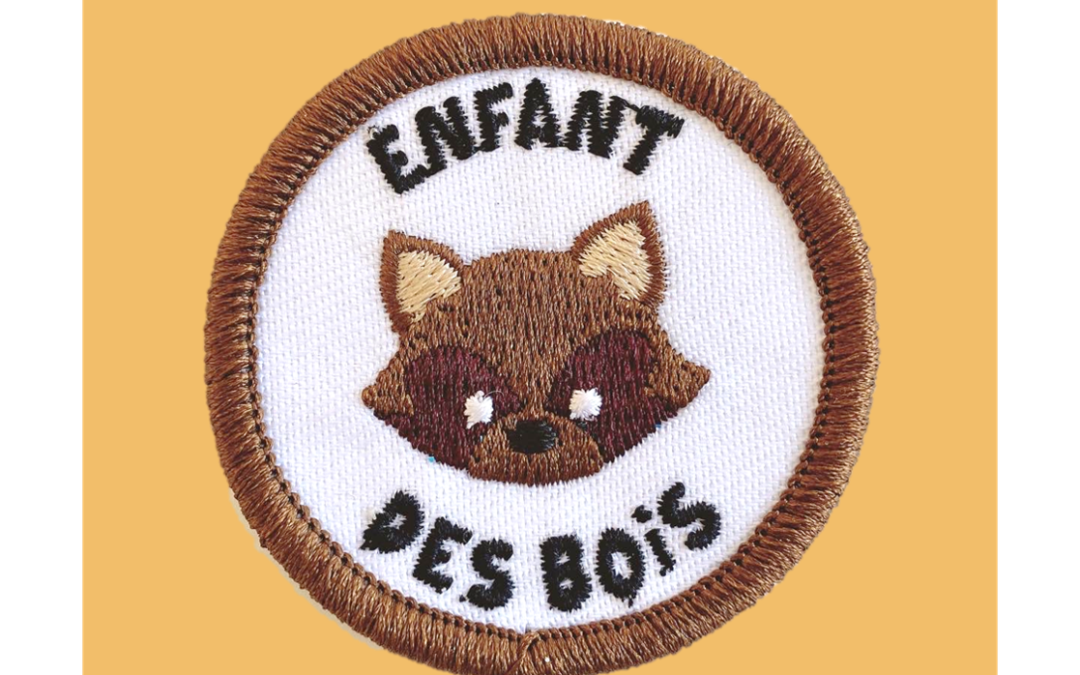 Badge brodé – Enfant des Bois